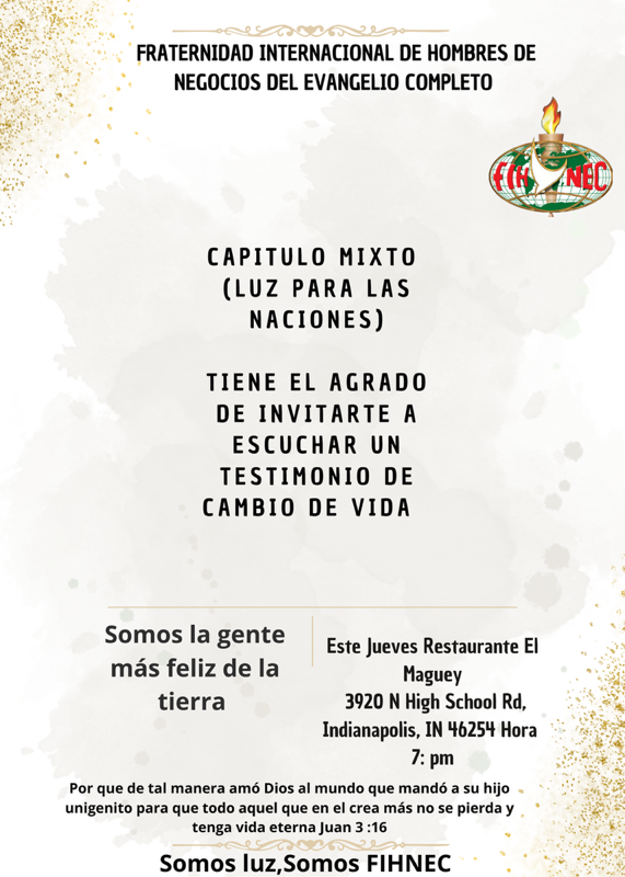 Luz Para las Naciones IN-1001